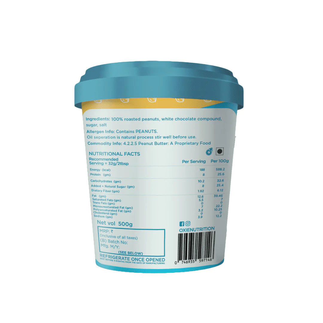 Whey and White Chocolate Peanut Butter Combo 1Kg.