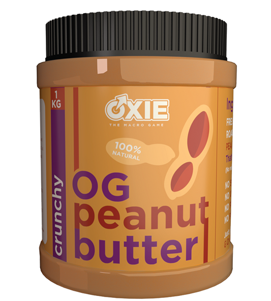 original peanut butter I oxie nutrition I peanut butter I protein peanut butter I weight gain peanut butter I peanut butter with protein I roasted peanut butter