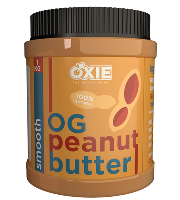 original peanut butter I oxie nutrition I peanut butter I protein peanut butter I weight gain peanut butter I peanut butter with protein I roasted peanut butter