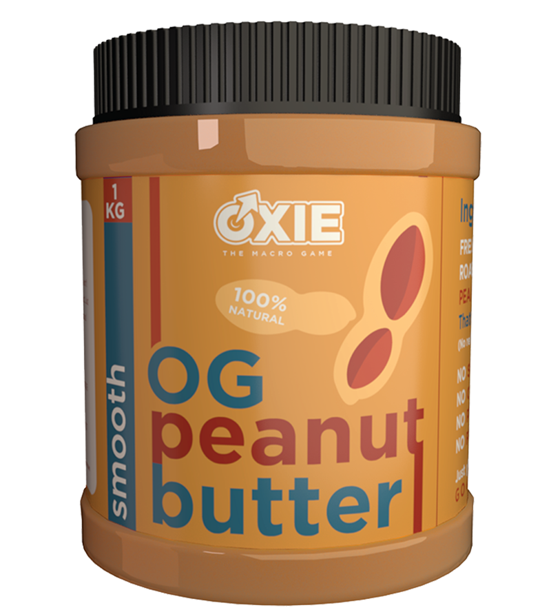 original peanut butter I oxie nutrition I peanut butter I protein peanut butter I weight gain peanut butter I peanut butter with protein I roasted peanut butter